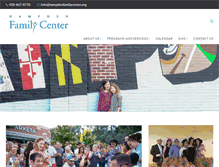 Tablet Screenshot of hampdenfamilycenter.org